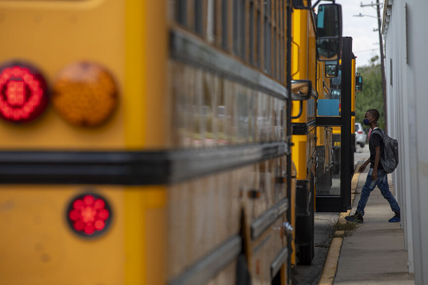 Bryan ISD buses